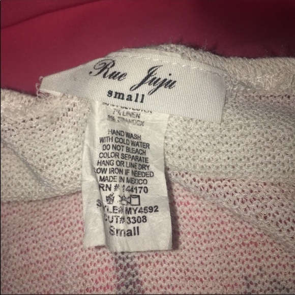 Rue JuJu knit tunic white with Eiffel tower print - Picture 5 of 6